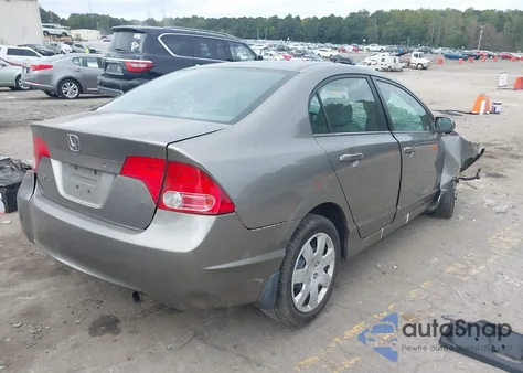 2006 Honda Civic Lx from USA, damaged, VIN 1HGFA16556L037862